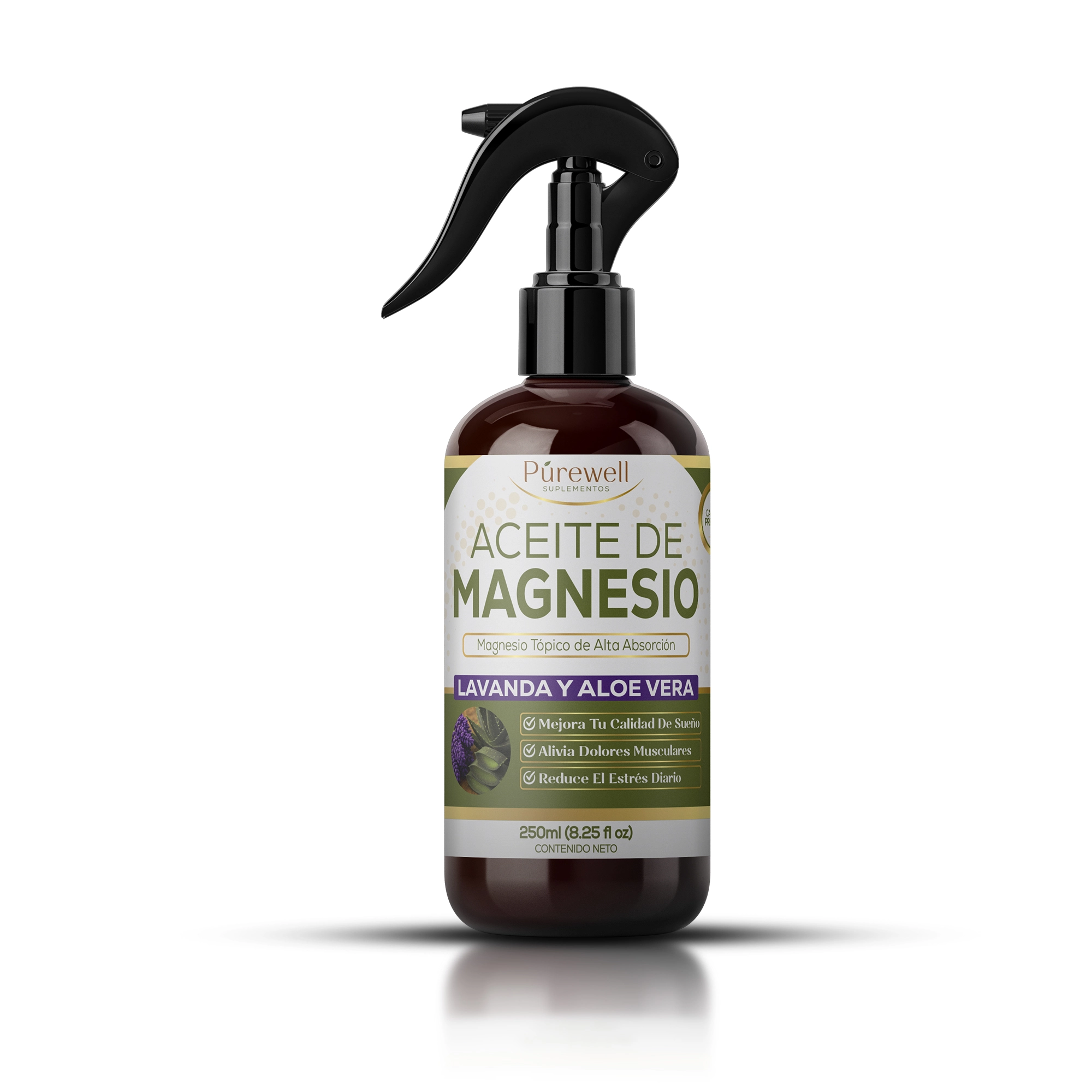 Aceite de Magnesio - Lavanda & Aloe Vera